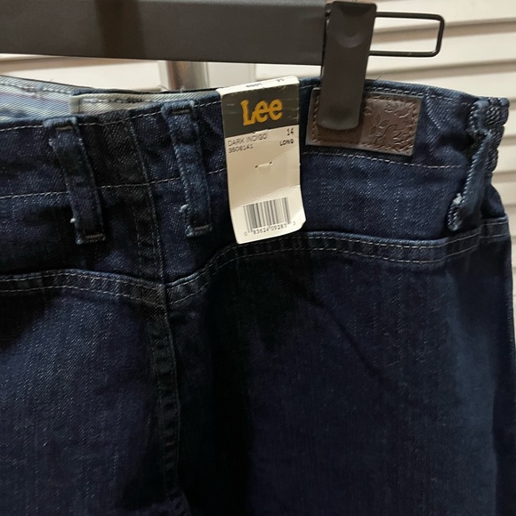 Lee Relaxed Fit Dark Indigo Jeans, 14 long - Picture 6 of 9